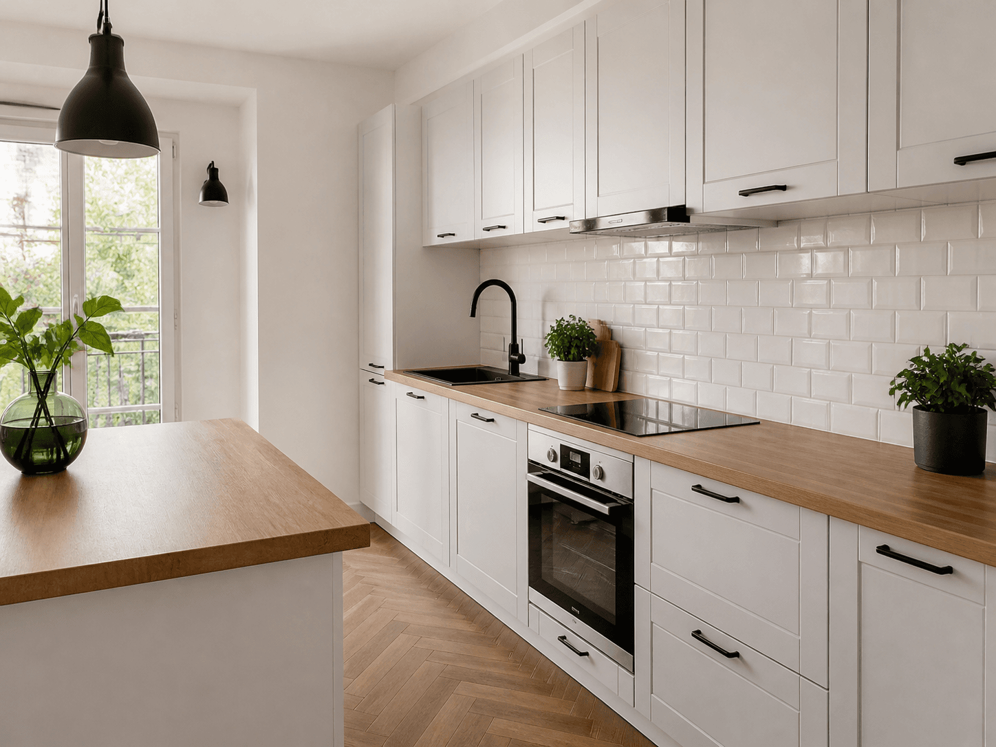Locuință curată și luminoasă după finalizarea serviciului